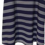 Everly  navy‎ white striped tank dress women’s size large NWT Photo 3