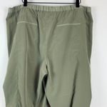 Chico's Pants Women 3 XL Olive Green Adjustable Hem Straight Leg Pull-On Casual Photo 5