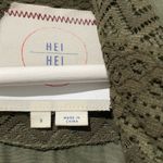 Anthropologie Hei Hei Slouchy Utility Jacket Lace Detail Small Photo 6