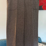 Elevenses  Tweed Herringbone Wide Leg Pants Alpaca Blend Anthropologie Womens 8 M Photo 0