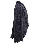 Women's Indigo Cardigan Sweater L Purple White Size L Photo 2