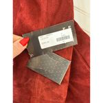 NWT Leathervilla Vintage Suede Burgundy Coat Outdoor VTG Gorpcore Womens Size S Red Photo 4