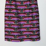 Kate Spade  /Florence Broadhurst Silk Sleeveless Geometric Dress Size 10 Photo 3