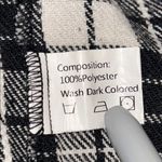 Zaful  Black and White Checkered Bomber Jacket Photo 10