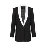 Equipment Quincy Blazer in True Black Sz.4 NWT Photo 7