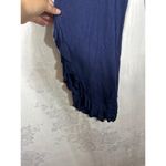 Matilda Jane  Pants Small Navy Blue Ruffle Pull On Photo 1