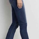 American Eagle  Outfitters Vintage Hi Rise Button Fly Crop Jeans Blue 8 Photo 1