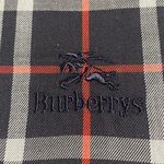 Burberry Navy Plaid Handkerchief Photo 1