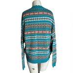 Vintage Potomac Collection Made in Italy Cardigan Sweater Blue Size M Photo 2