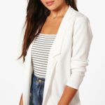 Boohoo White Blazer Photo 0