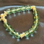 Links of London crystal faceted beaded bracelet with real silver elasticized Photo 0