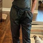 Paige Maisie Jumpsuit in Gold Metallic Foil Photo 14