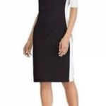 CHAPS nautical ruched pull over sheath dress flattering comfortable size Large Photo 0