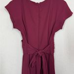 Gal Meets Glam  Delaney Crossover Wrap Bodice Jumpsuit Size 4 Photo 7