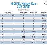 Michael Michael Kors Linen Blend Blouse Pink Size M Photo 2