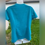 FIGS Teal Scrub Top Photo 3