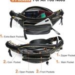 Leather Fanny Pack Black Photo 2