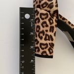 Animal Print Nude Dress Heels Size 9 Slip On Strap Classy Chic Elegant Modest Brown Photo 4