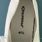 Superga 2750 COTU Classic White Canvas Lace Up Sneakers Photo 7