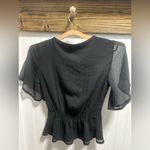 Abercrombie & Fitch Lot of 2 Black Blouses Sz xs capsule basic minimalist Photo 2