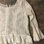 Free People Long Sleeve Boho Shirt Photo 4