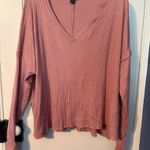 Wild Fable  Pink Long Sleeve/Sweater  Photo 0