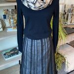 Nic+Zoe NWT  Semi-Sheer Black Skirt with cream lining size 14 Photo 10