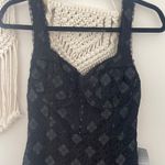 ASTR The Label Hook and Eye Corset Lace Midi Dress Black NWT Photo 2