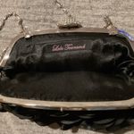 Lulu Townsend  Black Floral Clutch Photo 1