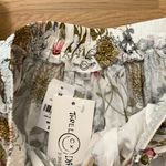 Urban Outfitters LF floral off the shoulder crop top ruffle hem Photo 6