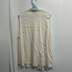 Classiques Entier  Cream Sleeveless Blouse Photo 2