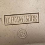 Dream Paris Dream Pairs Beige Leather Round Toe Chunky Platform Chelsea Ankle Boots Size 7.5 Photo 4