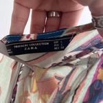 ZARA  Trafaluc Tassel Bohemian Top LARGE Moroccan Casual Boho Beach Feminine Photo 4