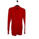 Nike  Every Stitch Considered Red Wool Bodysuit Romper Made In Italy Photo 1