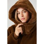 Alo Yoga  Faux Fur Foxy Jacket Chocolate XS Photo 2