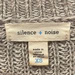 Urban Outfitters SILENCE + NOISE Grey Knit Crop Top Sweater Photo 1