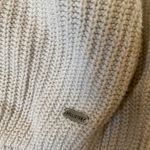 Hollister White Cropped Sweater Photo 3