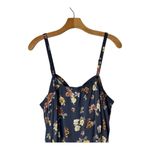 Torrid  Tank‎ Top Women 10 Black Floral Print Button Front Shirt Boho Festival Photo 3