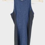 Outdoor Voices  Athena  Knit Navy blue & Gray women's sleeveless dress size small Photo 1