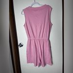 Zenana Outfitters Sleeveless pink Romper Size L Photo 2