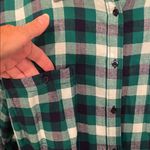 st. john's bay ✅✅✅BOGOHO ✅✅✅St. John’s Bay Green and Blue Plaid Button-Up Shirt-XXL Photo 2
