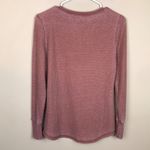 Seven7 NWT  Women’s Waffle Henley Snap Button Camel Long Sleeve Thermal Shirt Photo 6