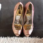 Jacqueline Ferrar NWOT  Pink Peep Toe Heels S10 Photo 5