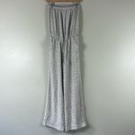 Loft Ann Taylor Tan Leopard Print Strapless Jumpsuit Photo 2