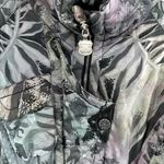 VTG Kaelin Snowsuits Snow Bib Skiing Ski Suit Turtle Neck Abstract Gray XS Photo 1