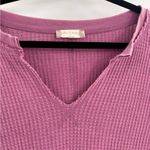 Altar'd State Altar’d state purple thermal long sleeve everyday casual t-shirt size small NWT Photo 2