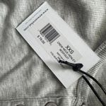 We Wore What NWT Longsleeve Crewneck Henley Bodysuit Buttons XXS Heather Grey Photo 9