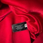 Proenza Schouler Women's Deep Red Cold Shoulder Long Sleeve Blouse Size 6 Photo 11