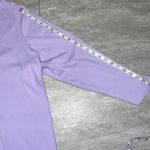 Lands' End Shaped Fit 3X Cotton Long Sleeve Amethyst Purple Office Church Mature Photo 3