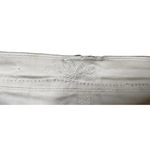 Juniors DO DENIM White Low Rise Cuffed Rhinestone Embellished Jean Shorts Size 9 Photo 5